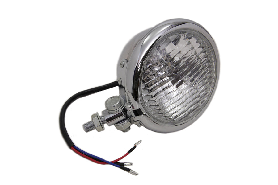 Chrome 4-1/2 inch Spotlamp Assembly