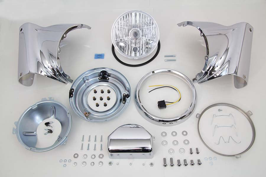 Headlamp Cowl Kit Chrome