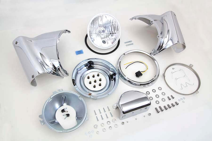 Headlamp Cowl Kit Chrome