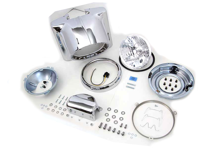 Headlamp Cowl Kit Chrome