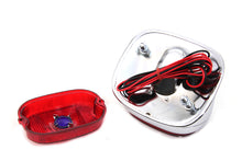 Load image into Gallery viewer, Chrome Oval Tail Lamp Assembly