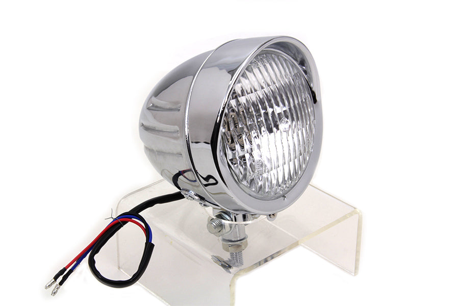 Chrome 4-1/2 inch Spotlamp Assembly