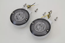 Load image into Gallery viewer, Chrome LED Turn Signal Set Front