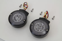Load image into Gallery viewer, Black LED Turn Signal Combo Assembly Set
