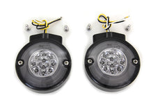 Load image into Gallery viewer, LED Turn Signal Set Front Black