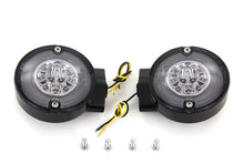 Load image into Gallery viewer, Black LED Turn Signal Set Rear