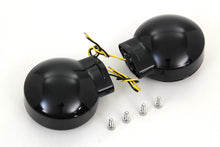 Load image into Gallery viewer, Black LED Turn Signal Set Rear