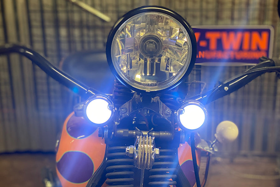White Replica Guide Bullet Marker Lamp Set