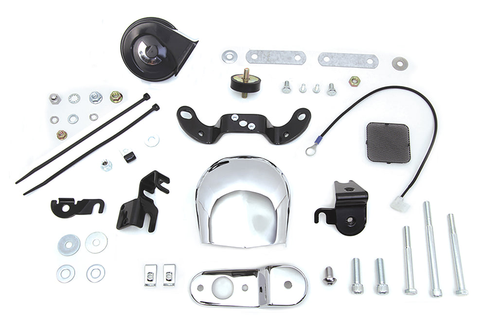 Softail and XL Chrome Horn Kit