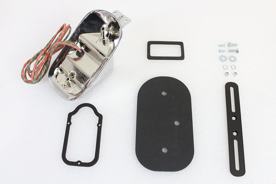 Replica Chrome Tombstone Style Tail Lamp Assembly