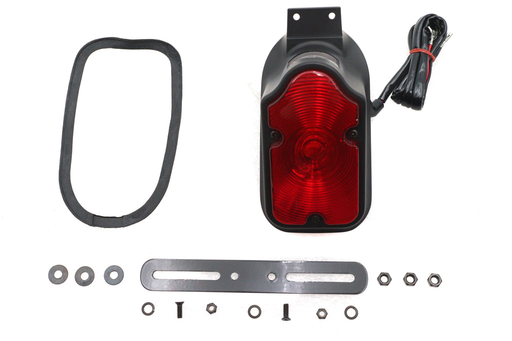 Black Tombstone Tail Lamp Assembly