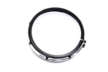 Load image into Gallery viewer, 7 inch Black Anodize Burst Headlamp Trim Ring