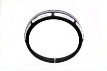Load image into Gallery viewer, 7 inch Black Anodize Burst Headlamp Trim Ring