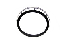 Load image into Gallery viewer, 7 inch Black Anodize Burst Headlamp Trim Ring