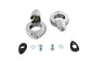 Chrome Front Turn Signal Relocation Kit 39mm Forks