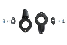 Load image into Gallery viewer, Black Turn Signal Relocation Kit 39mm Forks