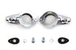 Chrome Turn Signal Relocation Kit 41mm Forks