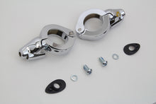 Load image into Gallery viewer, Chrome Turn Signal Relocation Kit 41mm Forks