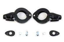 Load image into Gallery viewer, Black Turn Signal Relocation Kit 41mm Forks