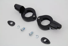 Load image into Gallery viewer, Black Turn Signal Relocation Kit 41mm Forks