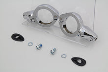 Load image into Gallery viewer, Chrome Turn Signal Relocation Kit 49mm Forks