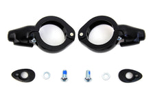 Load image into Gallery viewer, Black Turn Signal Relocation Kit 49mm Forks