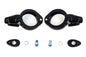 Black Turn Signal Relocation Kit 49mm Forks