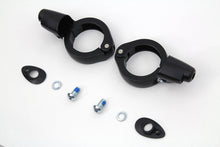 Load image into Gallery viewer, Black Turn Signal Relocation Kit 49mm Forks