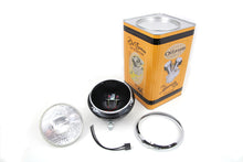 Load image into Gallery viewer, Black 7 inch K Headlamp with Chrome Rim