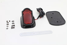 Load image into Gallery viewer, Glossy Black Tombstone Style Tail Lamp Assembly