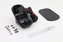 Load image into Gallery viewer, Glossy Black Tombstone Style Tail Lamp Assembly