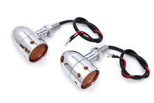 Load image into Gallery viewer, Chrome Bullet Marker Lamp Set