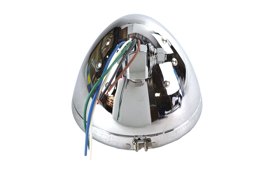 Spring Fork Style Headlamp Assembly Chrome