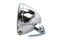 Load image into Gallery viewer, Spring Fork Style Headlamp Assembly Chrome