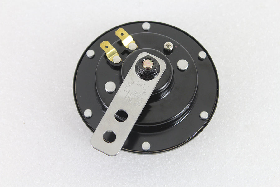 Black 4-1/2 inch Horn 12 Volt