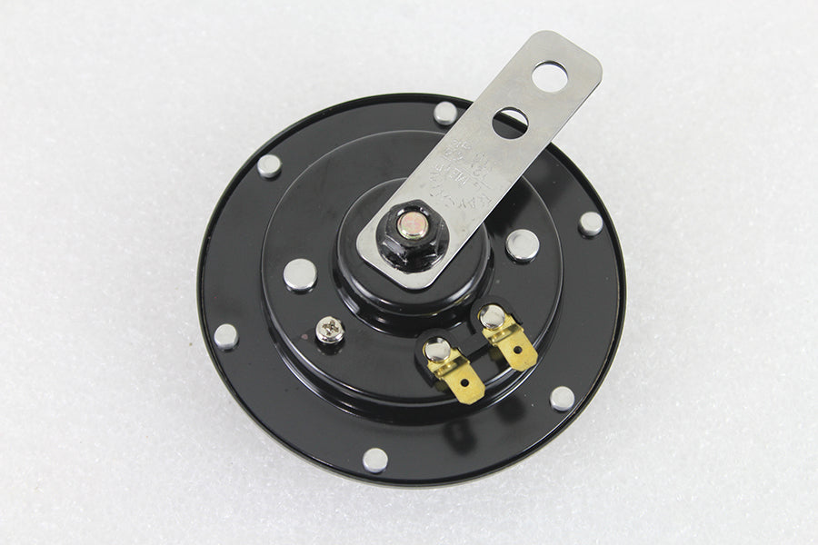 Black 4-1/2 inch Horn 12 Volt