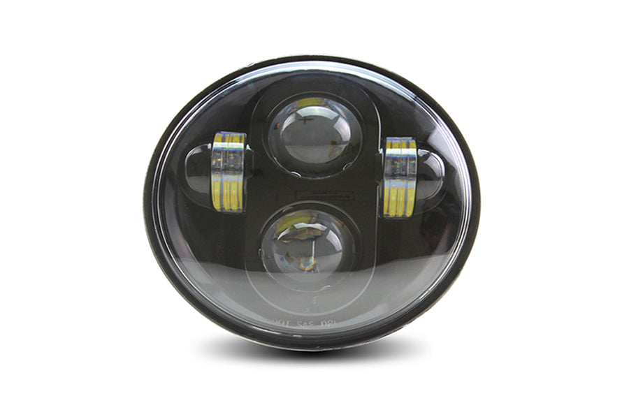 Cyron Urban 5-3/4 inch LED Headlamp Unit Black