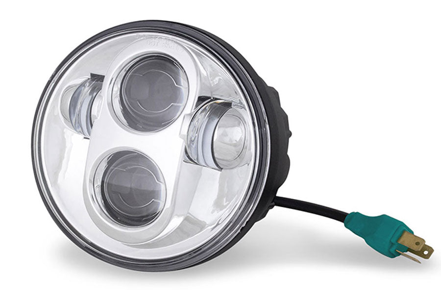 Cyron Urban 5-3/4 inch LED Headlamp Unit Chrome