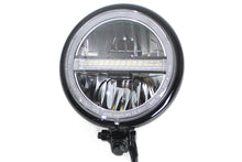 Load image into Gallery viewer, 5-3/4 inch Bates Style LED Headlamp Black