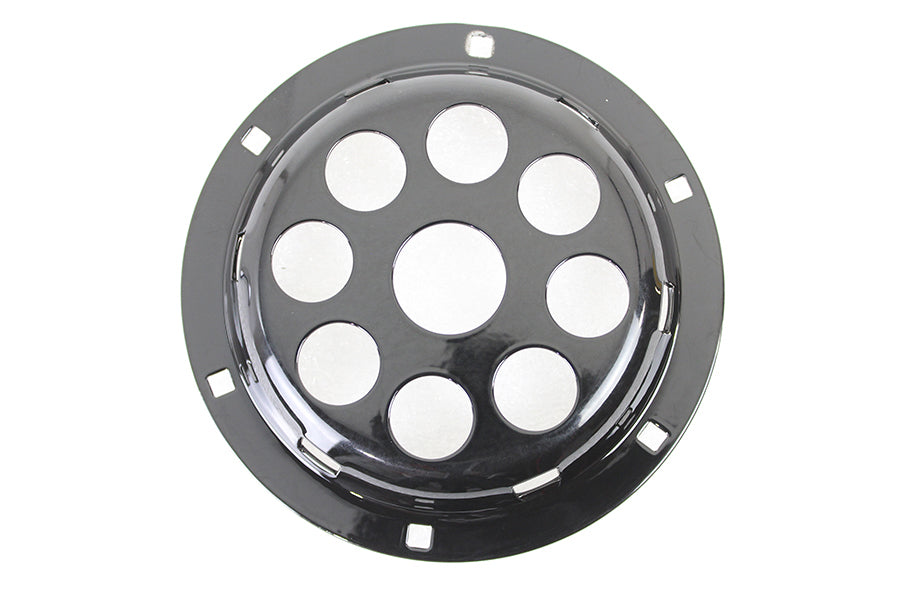 Black 6 inch Horn Face with Holes