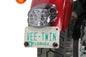 Lay Down Tail Lamp Assembly Smoked LED