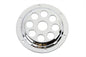 Chrome 6 inch Horn Face with Holes