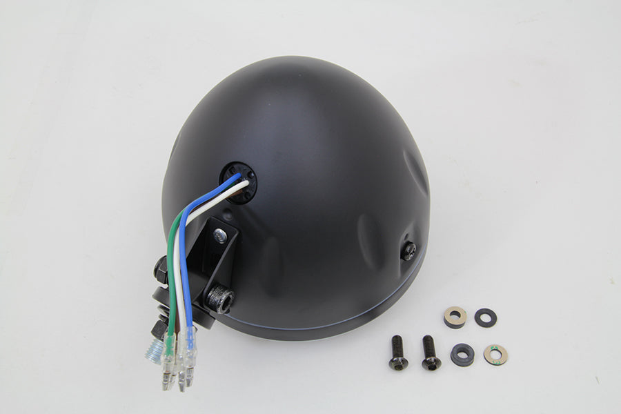 5-3/4 inch H4 Headlamp Unit Black