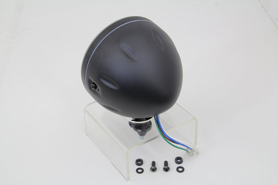 5-3/4 inch H4 Headlamp Unit Black