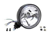 Load image into Gallery viewer, 5-3/4 inch H4 Headlamp Unit Black