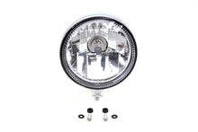 Load image into Gallery viewer, 5-3/4 inch H4 Headlamp Unit Chrome
