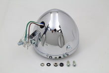 Load image into Gallery viewer, 5-3/4 inch H4 Headlamp Unit Chrome