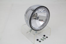Load image into Gallery viewer, 5-3/4 inch H4 Headlamp Unit Chrome