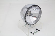 Load image into Gallery viewer, 5-3/4 inch H4 Headlamp Unit Chrome