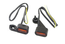 Load image into Gallery viewer, Black LED Turn Signal Set